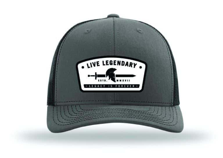 The Legacy Hat – Dark Grey / Black